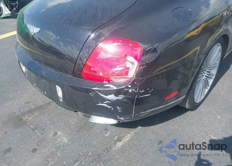 2010 Bentley Continental Gt Speed z USA, uszkodzony, nr VIN SCBCP7ZA3AC062508